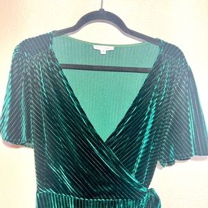 Long Velvet Wrap Dress. Like New